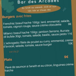 Des Arcades Cardápio