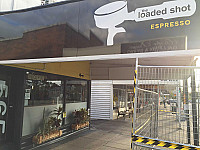 The Loaded Shot Espresso outside