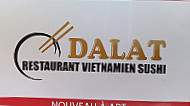 Dalat menu