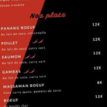 Pad Thai Cardápio