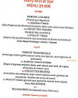 Manaslu menu