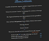 L'optimiste menu