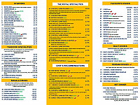 Royal Tandoori menu