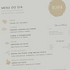 Olivia menu