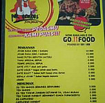 Ayam Gepuk Pak Gembus Cabang Purwokerto menu