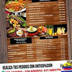 Mi Gente Linda Restaurante Bar menu