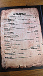 The Alamo menu