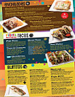 Fiesta Mexicana II, LLC menu