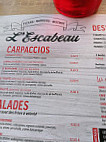 L'escabeau menu