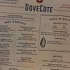 DoveCote menu