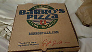Barro's Pizza menu