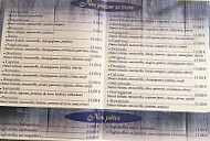 la trattoria menu