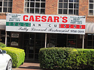 Caesar's Italian Cuisine outside