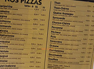 Pizza Nat menu