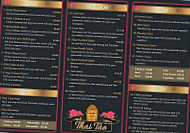 Thai Tae menu