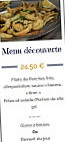Bar Restaurant Des Pêcheurs menu