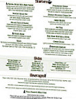 Northern Trails Grill menu
