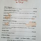 Ryans Place Canterbury menu