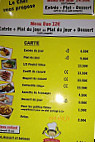Brasserie Gilou Et Dede menu