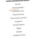 Le Fournil De Saint Geours menu