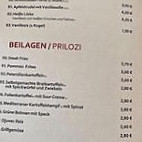 Croatia Grill Zur Bernauerin menu