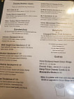 Carriage Inn menu