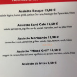 Sand'café Cardápio