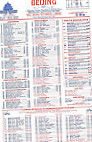 Beijing Chinese Food menu