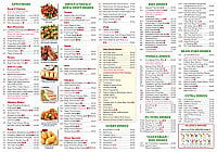 Li's Chinese Takeaway menu