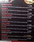 Pizzeria Corleone menu