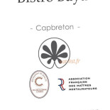 Baya Hôtel Capbreton Cardápio