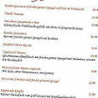 Trattoria Kastanie Ravensburg menu
