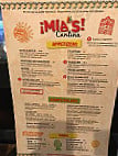 Mia's Cantina Mexican Grill menu