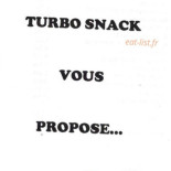 Turbo Snack Cardápio