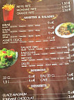 Délice Pizza menu