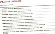 Chaource menu