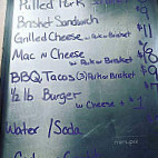 Bearded One Bbq menu