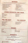 Cow Creek Pecan Co. Cafe menu