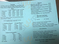 Cesta Pizzeria menu