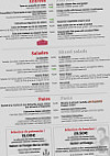 Le Bistrot du Forum menu