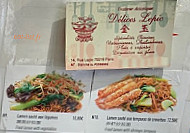 Delices Lepic menu