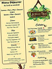 Jungle Thaï menu