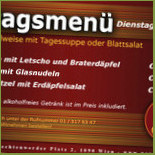 19er Cardápio