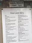 Knox menu