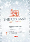 The Red Bank menu