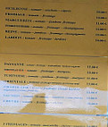 La Provençale menu