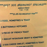 Crazy Egg Cafe Cardápio