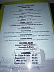 Bombay Palace menu