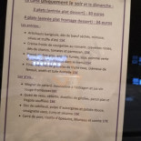 L'arome Cardápio