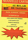 Au Relais De Taussac menu